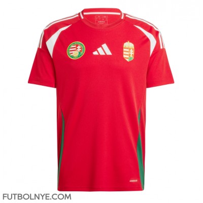 Camiseta Hungría Primera Equipación Eurocopa 2024 manga corta Camiseta Hungría Primera Equipación Eurocopa 2024 manga corta